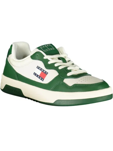 Tommy Jeans Sneakersy New Tjm Cupsole Leather Ess biela