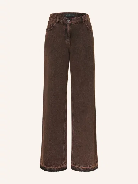 Luisa Cerano Džíny Se Širokými Nohavicemi 17 the statement tweed