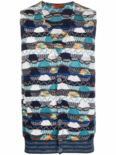 Vesta Missoni Pre-owned s abstraktním vzorem bílá