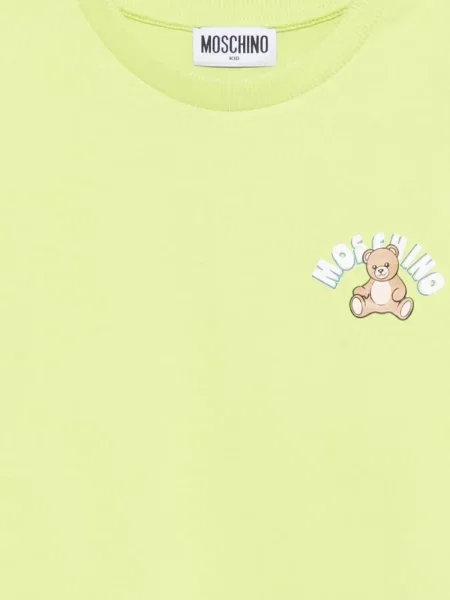 Dětské tričko Moschino zelené