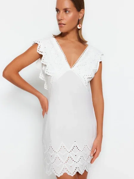 Rochie midi Trendyol gri