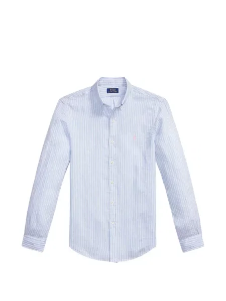 Czapka z daszkiem Polo Ralph Lauren w kratkę z twillu biznesowa niebieska