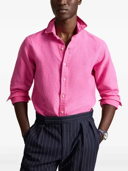 Czapka z daszkiem Polo Ralph Lauren w kratkę z twillu biznesowa niebieska