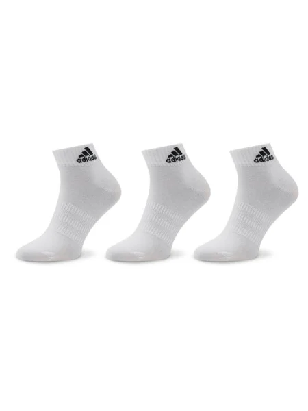 Adidas Șosete scurte Thin and Light Ankle Socks 3 Pairs alb