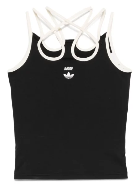 Plisuoti tinklinės šortai Adidas juoda