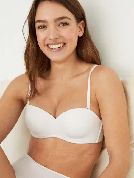 Сутиен women'secret ELEGANT с изчистен дизайн бяло