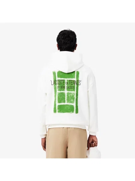 Lacoste толстовка чоловіча біла