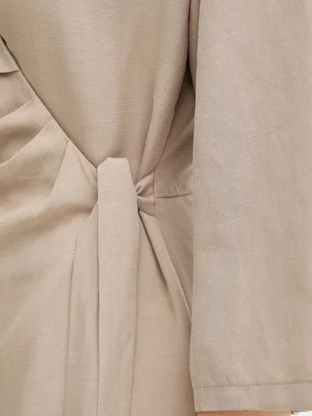 Rochie midi Samsøe Samsøe până la genunchi de costum
