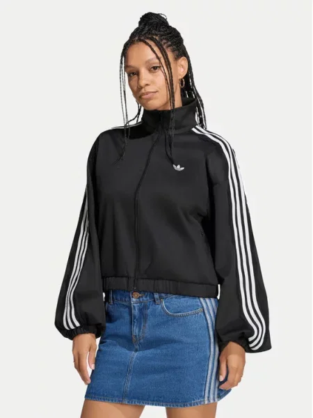 Jacket adidas Lace Oversized Archive Track Top Black L crna