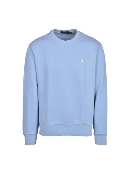 Bluza z kapturem Polo Ralph Lauren z kapturem niebieska
