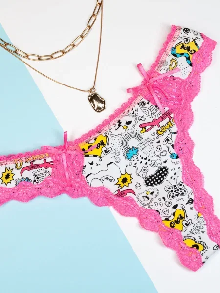 ISSA Plus Труси Білий Текстиль