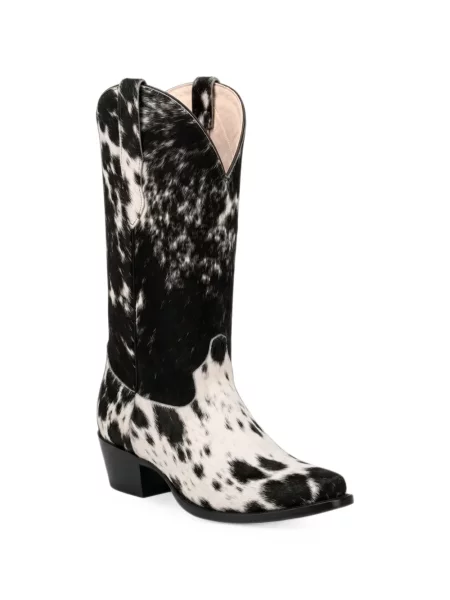 Botine Nortalie cu imagine negru