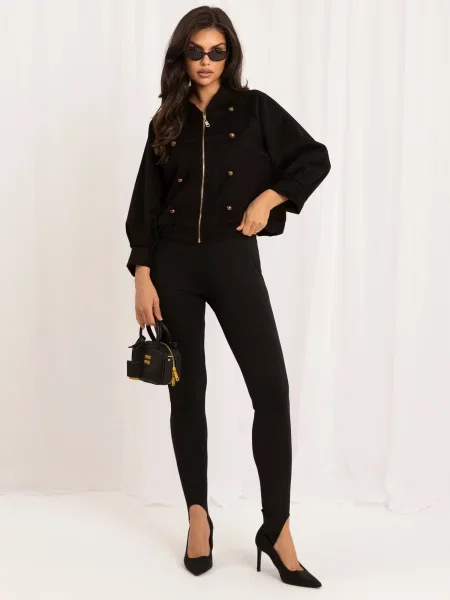 Jakna Italy Moda crna