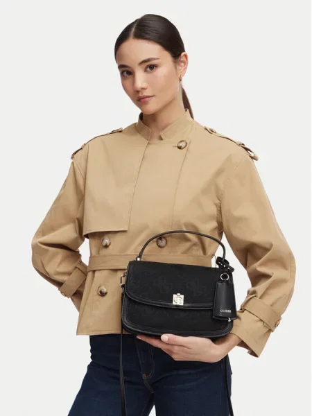 Torbica Guess Audrey Logo crna