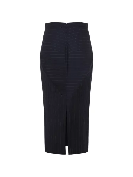Midi sukňa Givenchy modrá