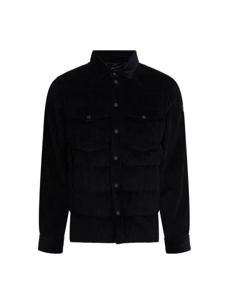 Kurtka koszulowa Moncler czarna