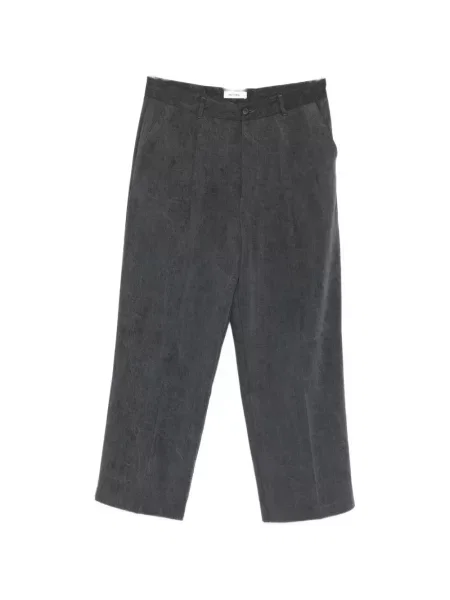 Pantaloni Imperial plisate gri