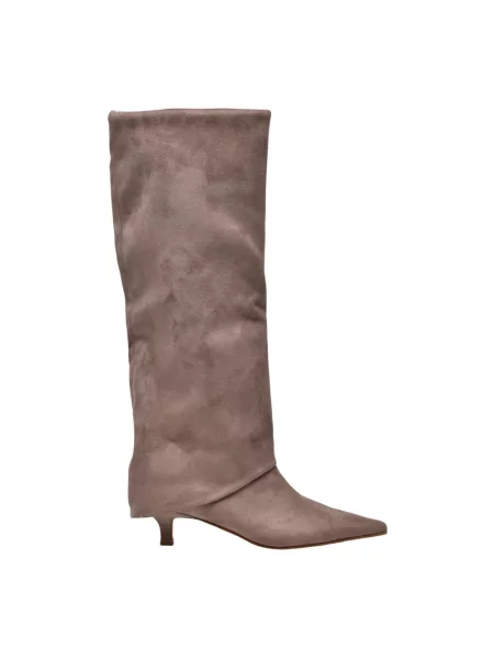 Kozaki Steve Madden zamszowe szare