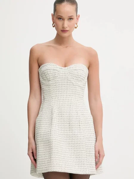 Bardot Rochie cocktail Florine Écru bej