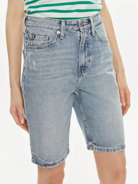 Tommy Hilfiger Szorty jeansowe niebieski