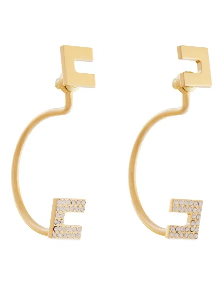 Обеци Elisabetta Franchi златисто