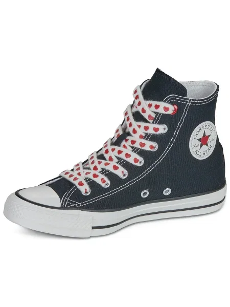 Členkové topánky Converse čierna