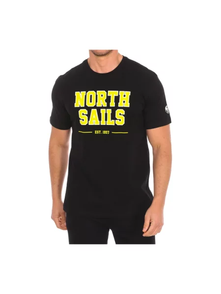 Koszulka North Sails z krótkim rękawem czarna