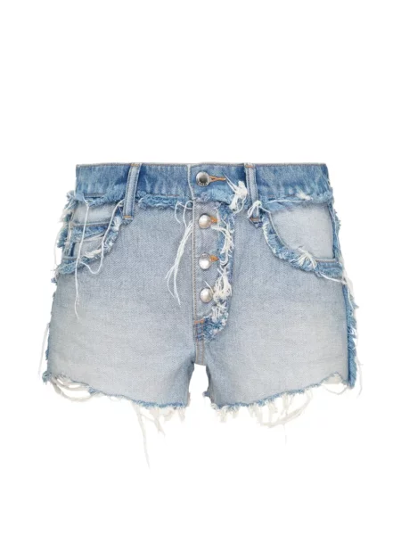 Pantaloni scurți din denim Alexander Wang albastru
