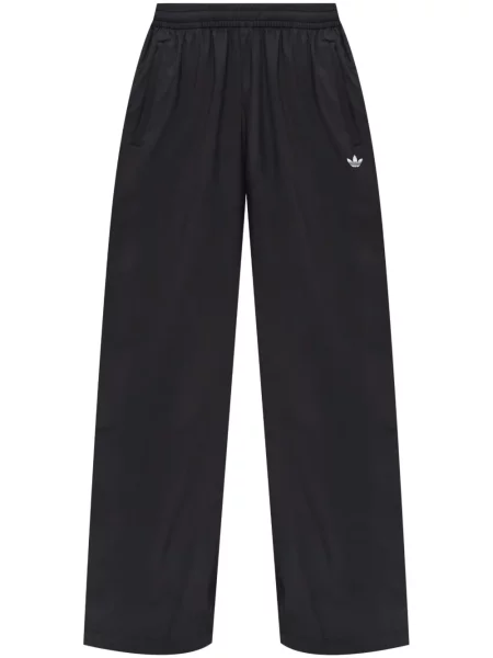 Pantaloni Adidas din piele albastru