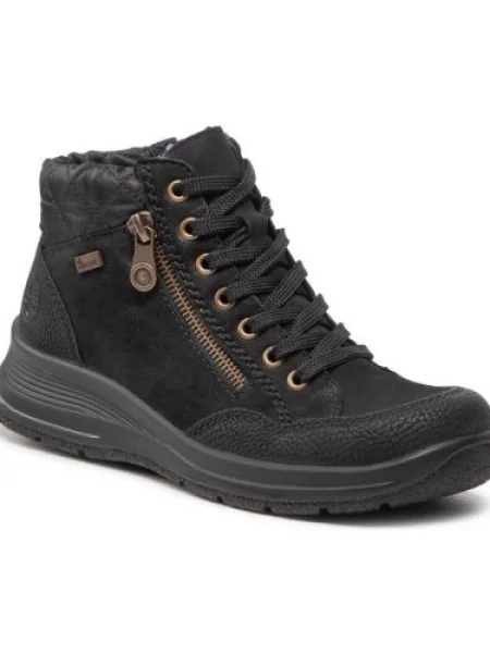 Botine Rieker negru
