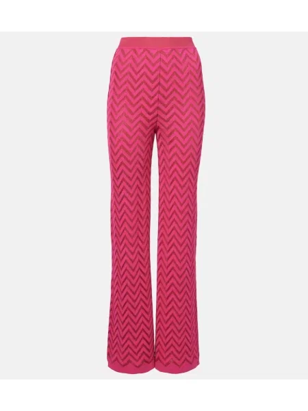 Pantaloni Missoni roz