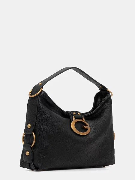 Guess Geantă pe umăr CAMDEN negru