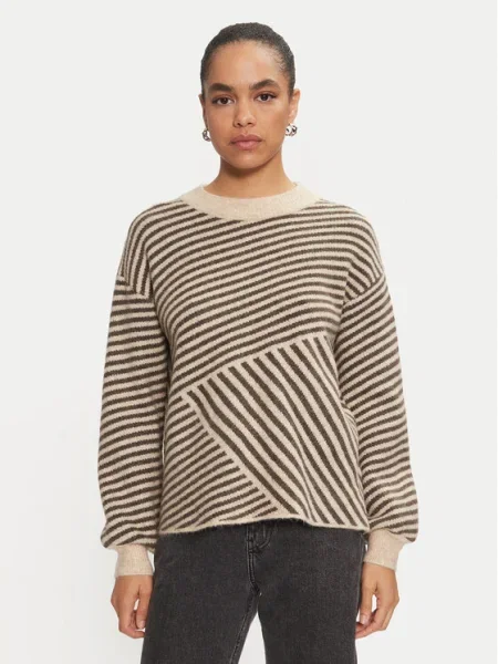 Kaffe Pulover Verana bej