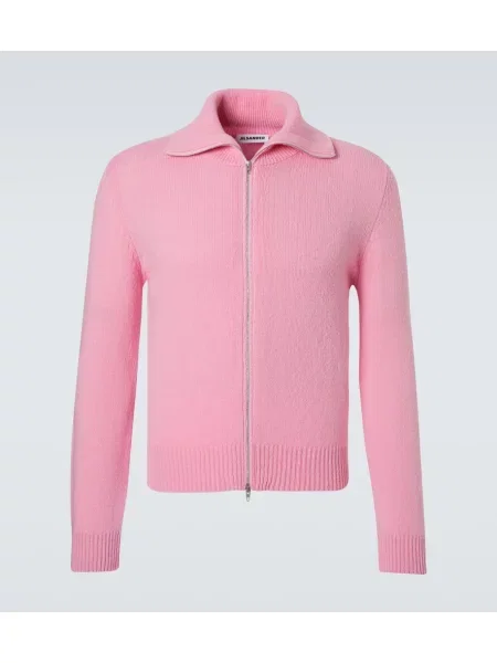 Pulover Jil Sander de lână roz