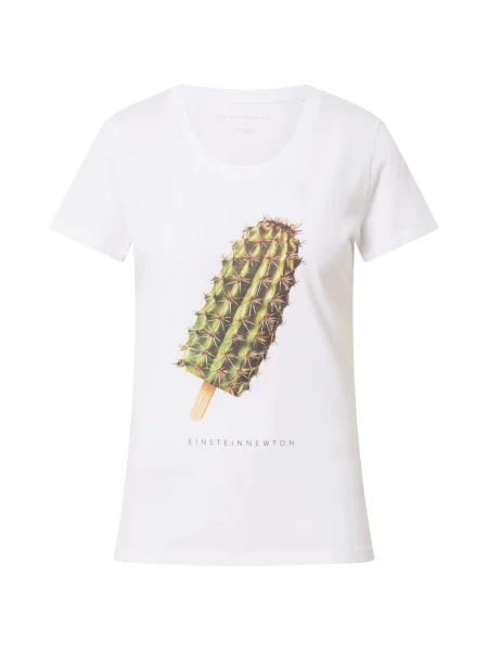 EINSTEIN & NEWTON Tricou Cactus Ice / mai multe culori alb