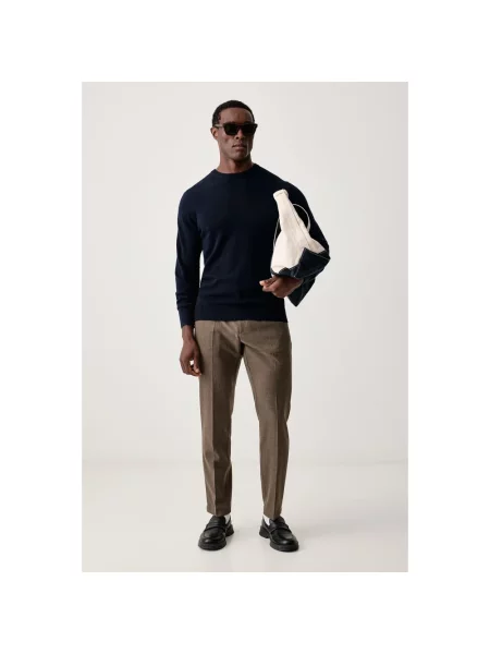 Sweter Mc2 Saint Barth niebieski