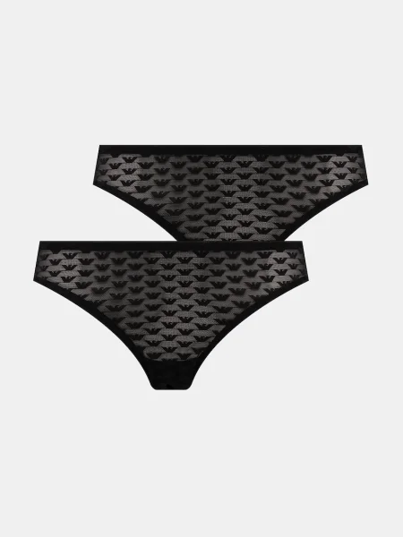 Бикини Emporio Armani Underwear 2 чифта черно