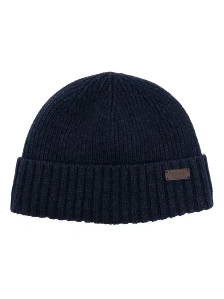 Căciulă Barbour tricotate albastru