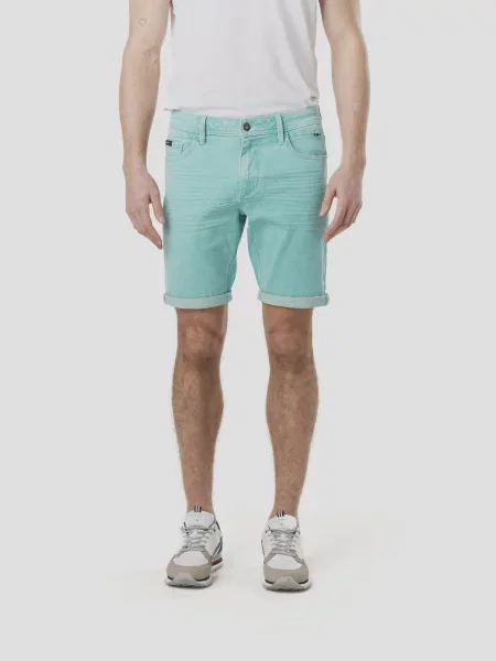 KOROSHI Džíny tyrkysová