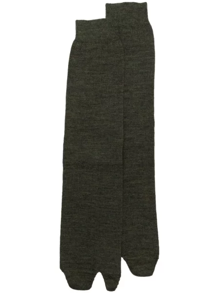 Șosete Maison Margiela de lână verde