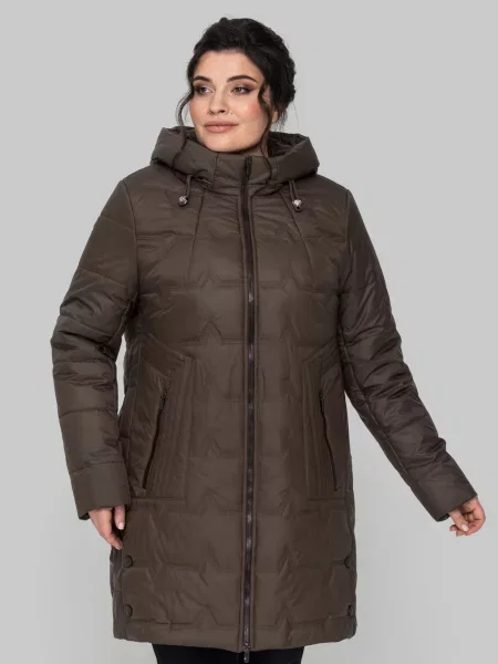 Демісезонна куртка All Posa коричневий