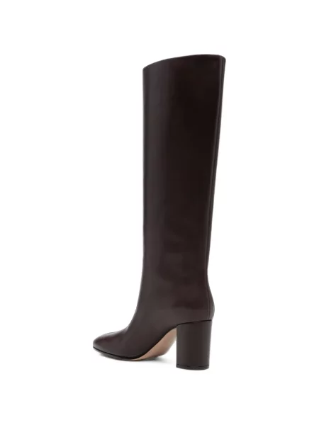 Botine Gianvito Rossi din piele roșu