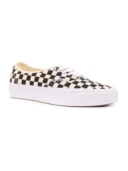 Sneakersy Vans Authentic w kratę beżowe