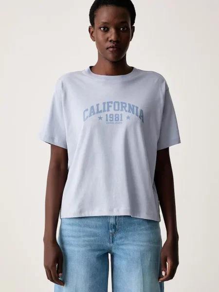 Guess Jeans T-shirt γυναικείο μπλε