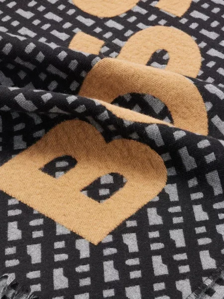 Шарф Boss черный