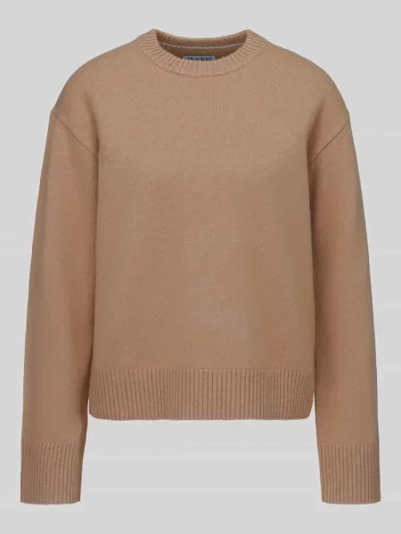 Sweter z czystej wełny z prążkowanymi ściągaczami Jake*s Casual