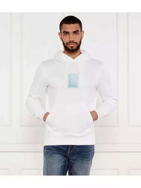 Calvin Klein Jeans Hanorac alb