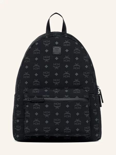 Mcm Batoh Stark Medium / tmavě šedá černá