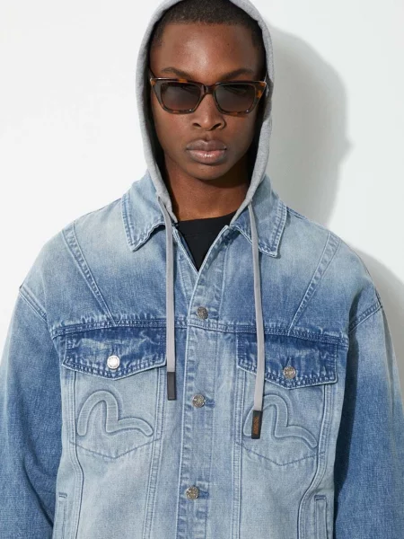 Джинсовая куртка Evisu