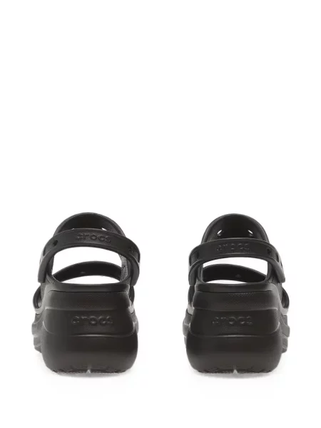 Sandale Crocs cu platformă clasici negru